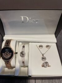 Dior Dama - Conjunto Reloj + Accesorios
