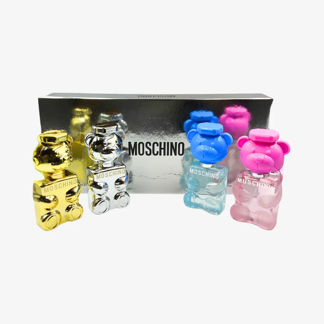 MOSCHINO TOY 2 Silver Miniature Collection - Set 4x30ml