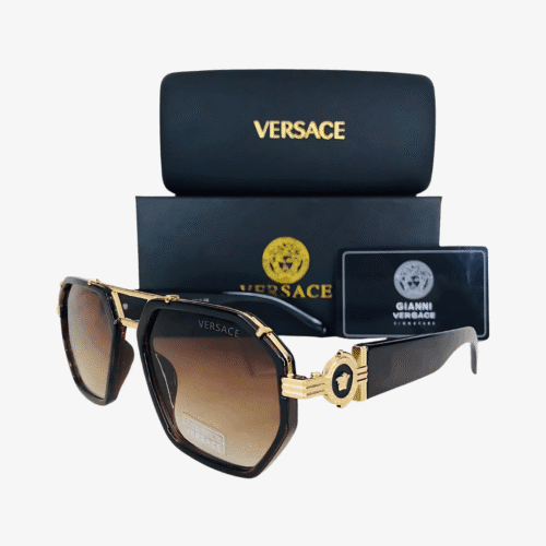 VERSACE Lentes de Sol - Negro Cafe
