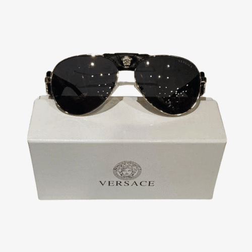 VERSACE Lentes de Sol - Negro