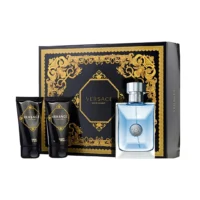 VERSACE 'Pour Homme' - Kit Perfume + Cremas Corporales (3pz)