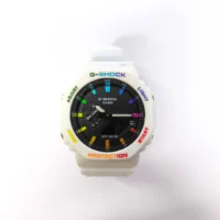 CASIO G-SHOCK GA-2100 Series Blanco Arcoiris