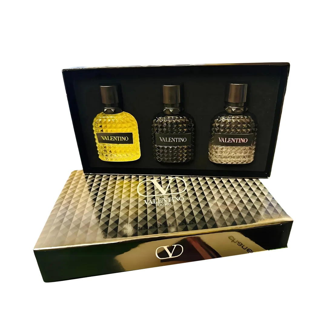 Valentino UOMO Born In Roma - Set 3x30ml - Duty Free Shopping MX