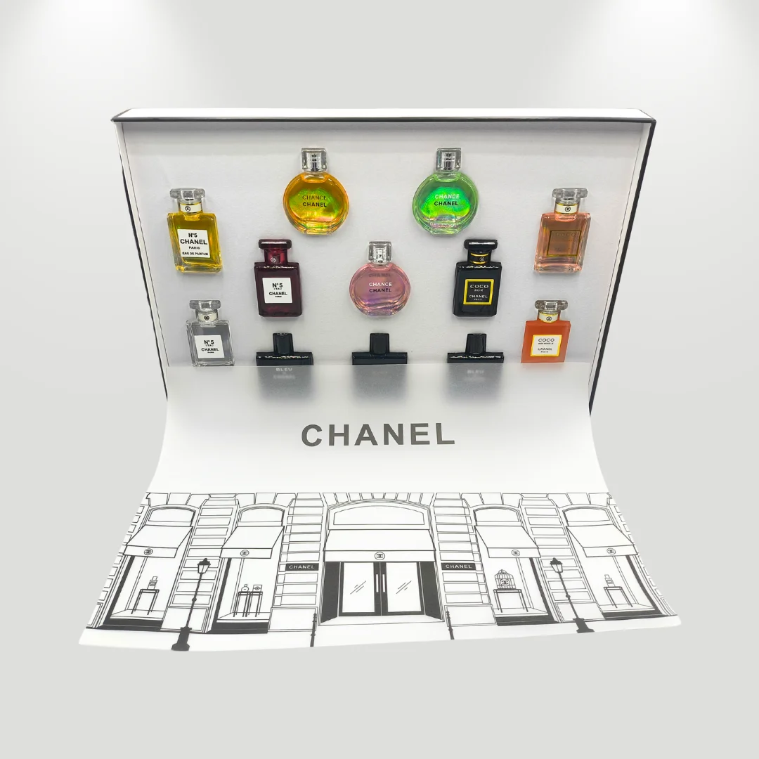 CHANEL Deluxe Mini Collection - Set 12 Perfumes Miniatura