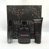 Valentino UOMO Born In Roma - Kit Perfumes + Crema Corporal (3pz)