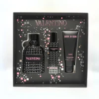 Valentino UOMO Born In Roma - Kit Perfumes + Crema Corporal (3pz)