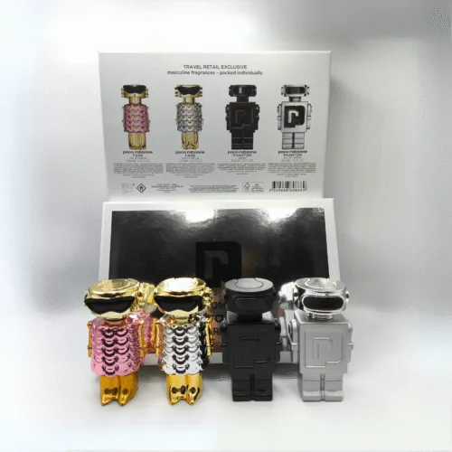 Paco Rabanne Phantom & Fame Collections - 4x30ml Travel Retail Exclusive (Hombre y Mujer)