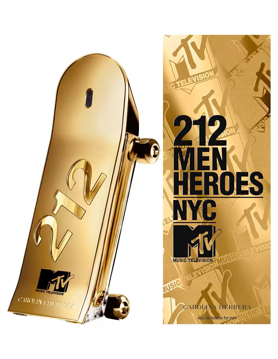 Carolina Herrera 212 MEN Heroes MTV Edition - 90ml EDT