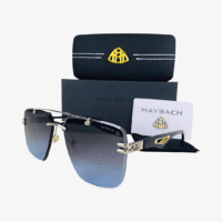 MAYBACH Lentes de Sol - Negro Plata