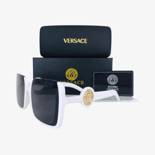 VERSACE Lentes de Sol - Blanco