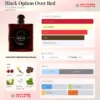 Yves Saint Laurent Black Opium Eau de Parfum Over Red - 100ml EDP
