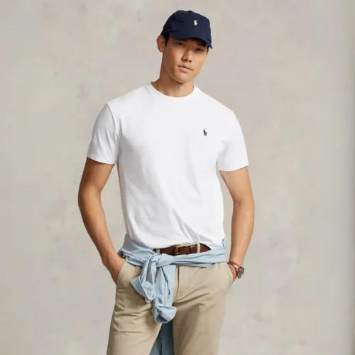 Ralph Lauren Playera Polo Cuello Redondo – Corte Clásico Original