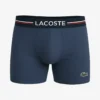 LACOSTE Pack de Boxers 3pz - Hombre Negro, Azul, Gris
