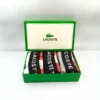 LACOSTE Pack de Boxers 3pz - Hombre Negro, Gris, Blanco