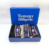 Tommy Hilfiger Pack de Boxers 3pz - Hombre Blanco, Gris, Negro