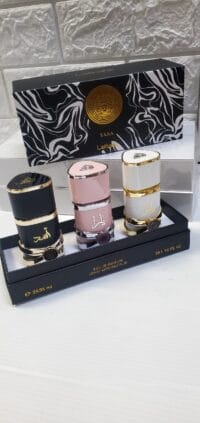 Lattafa Set Black 3x30ml