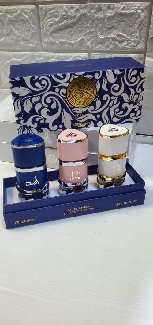 Lattafa Set Blue 3x30ml