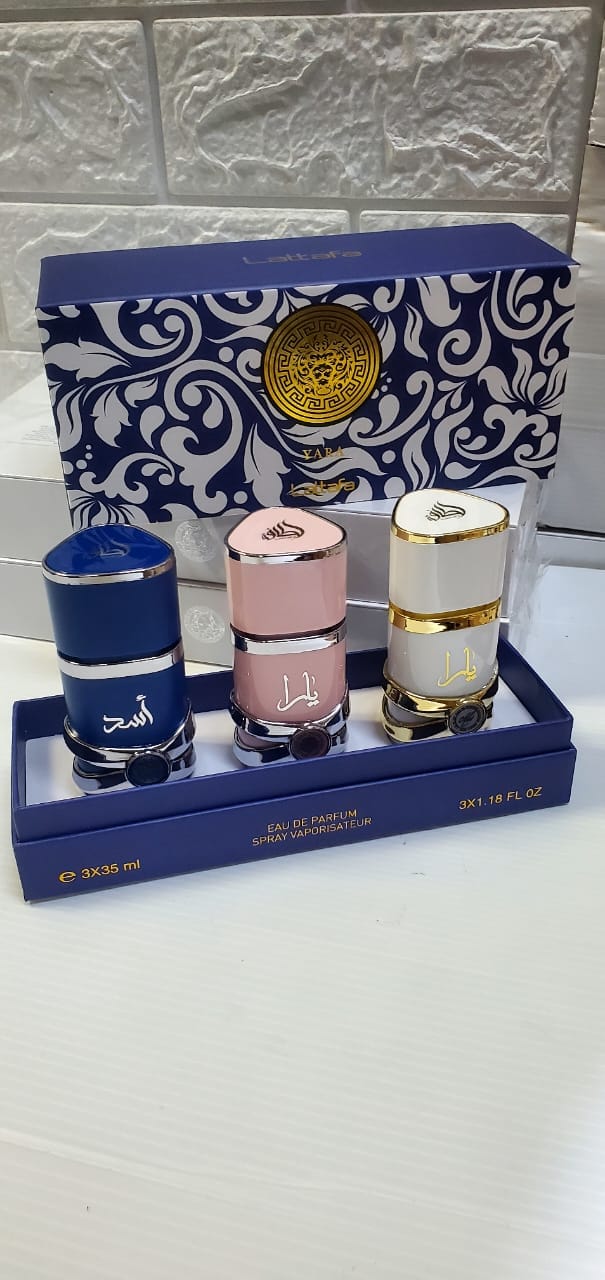 Lattafa Set Blue 3x30ml