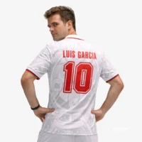 México Mundial 1998 L. Garcia #10 - Jersey Fut Retro Manga Corta