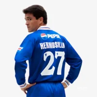 JerseyRetro_HER97-2 Cruz Azul 97 Hermosillo #27 - Jersey Fut Retro Manga Larga