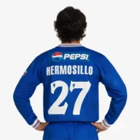 JerseyRetro_HER97-3 Cruz Azul 97 Hermosillo #27 - Jersey Fut Retro Manga Larga