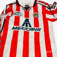 Chivas 1998 Ramon Ramirez #7 - Jersey Fut Retro Manga Larga