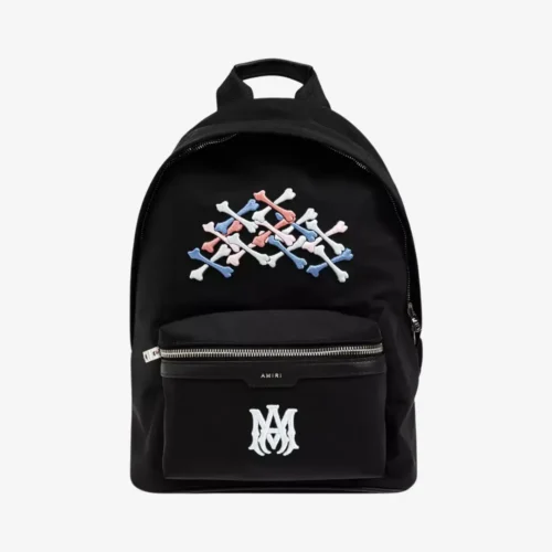 AMIRI Mochila Black Bones