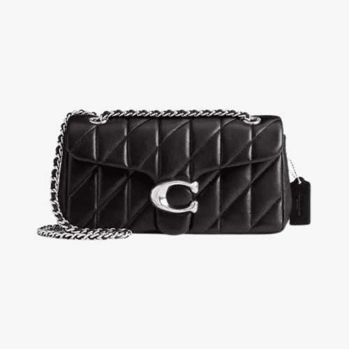 COACH Tabby 26 Bolsa de Hombro/Crossbody - Negra Acolchada