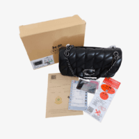 COACH Tabby 26 Bolsa de Hombro/Crossbody - Negra Acolchada