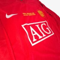 Manchester United 2009 Ronaldo #7 - Jersey Fut Retro Final Champions Manga Larga