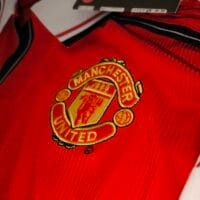 Manchester United 1998 Beckham #7 - Jersey Fut Retro Manga Larga