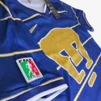 PUMAS 1997 Campos #1 - Jersey Fut Retro Manga Corta