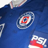 Cruz Azul 1997 - Jersey Fut Retro Manga Larga