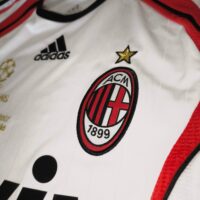 AC Milan 2007 - Jersey Fut Retro Final Champions Manga Larga