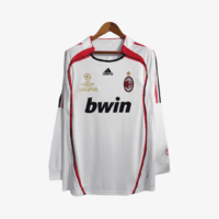 JerseyRetro_FC07-1 AC Milan 2007 - Jersey Fut Retro Final Champions Manga Larga