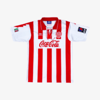 JerseyRetro_NX9495-1 Necaxa 1995/96 - Jersey Fut Retro Manga Corta