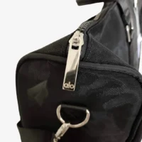 ALO Yoga Bolsa - Malla Lona Negra Deporte y Ejercicio