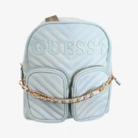 GUESS Mochila Cassie Quilted - Azul Acolchada