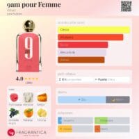 AFNAN 9AM Pour Femme - 100ml EDP Perfume Árabe