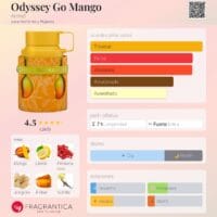 OdysseyMangoNotas ARMAF Odyssey Go Mango - 100ml EDP Perfume Árabe UNISEX