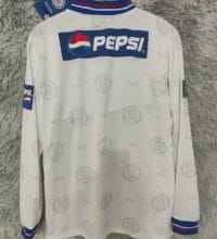 Jersey retro Cruz Azul 1999-00 Fila – Visitante Manga Larga
