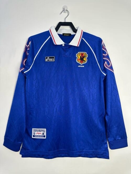 Jersey retro Japón 1998 Asics – Manga Larga Home