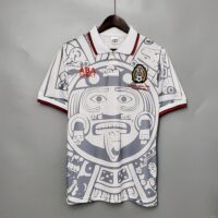 Jersey retro México 1998 ABA Sport – Visitante Blanco Francia 98
