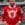 Jersey Toros Neza 1995/96 Local Roja Umbro Mohamed manga larga