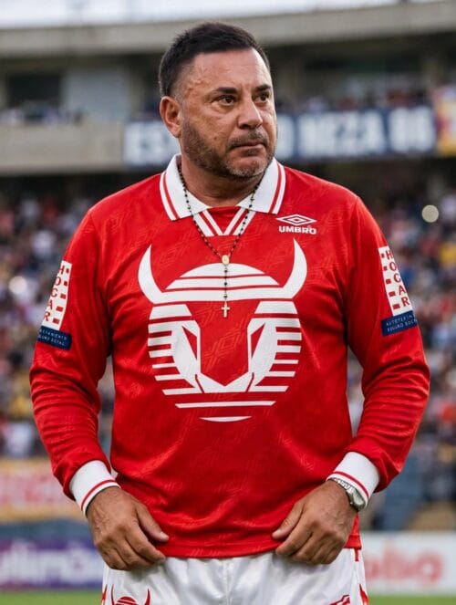 760093282_1975844209801858_4588148699354892460_n Jersey Toros Neza 1995/96 Local Roja Umbro Mohamed manga larga