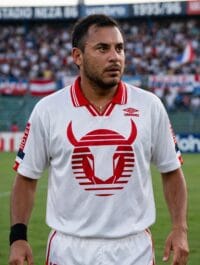 Jersey Toros Neza 95/96 Visitante Blanca Umbro Original - Mohamed