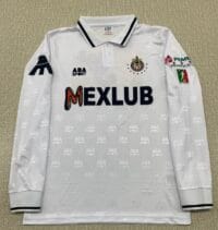img_1699-2 Jersey Chivas 1997 Visitante Blanca Manga Larga ABA Sport MEXLUB SOL Ramón Ramírez 7