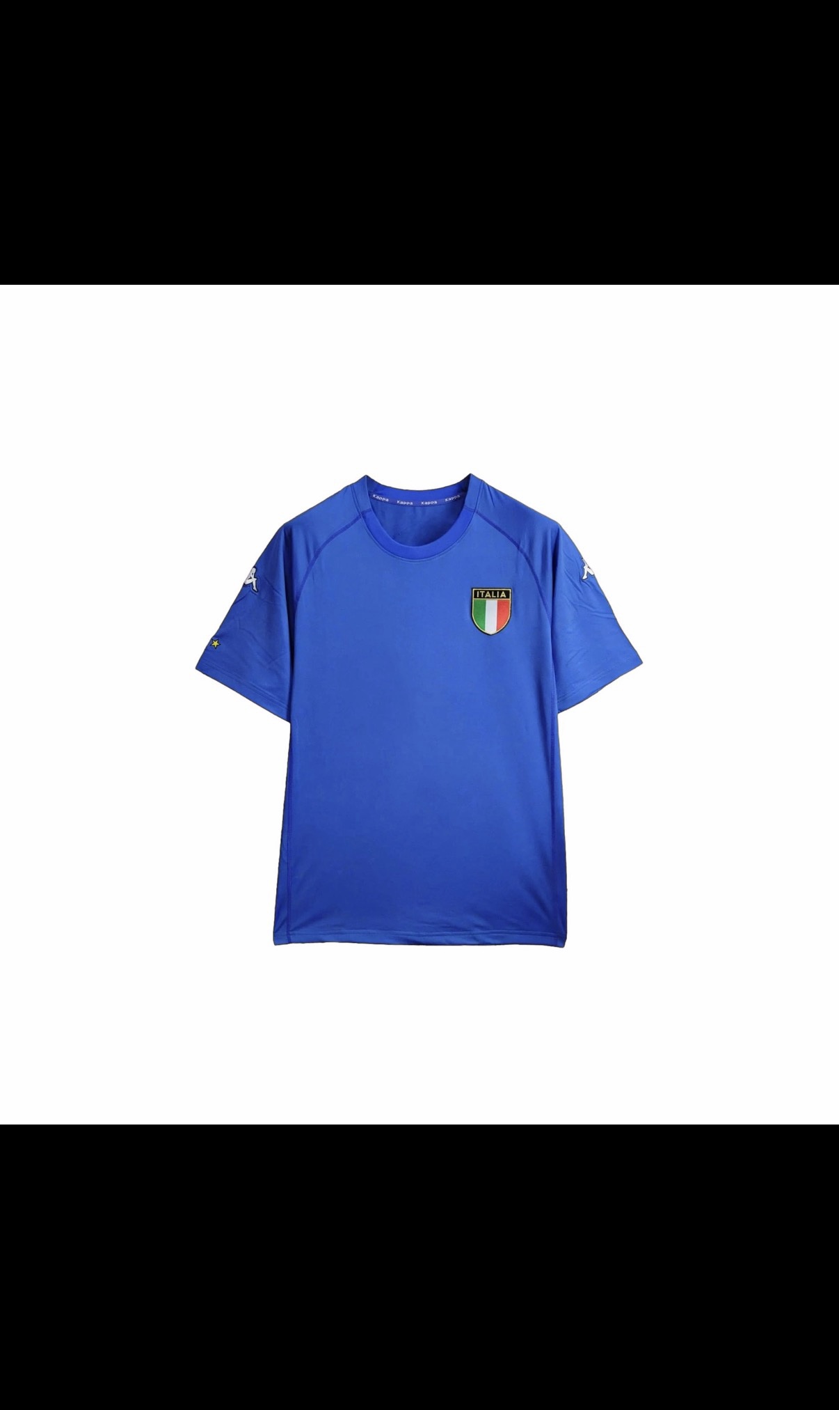Jersey Italia Kappa Azul 2000 Home - Edición Retro